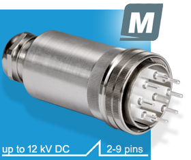 high voltage connectors Series M