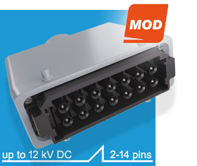 high voltage connectors Series MOD-HP