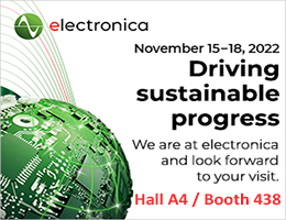 Meet us at electronica 2022 electronica 2022